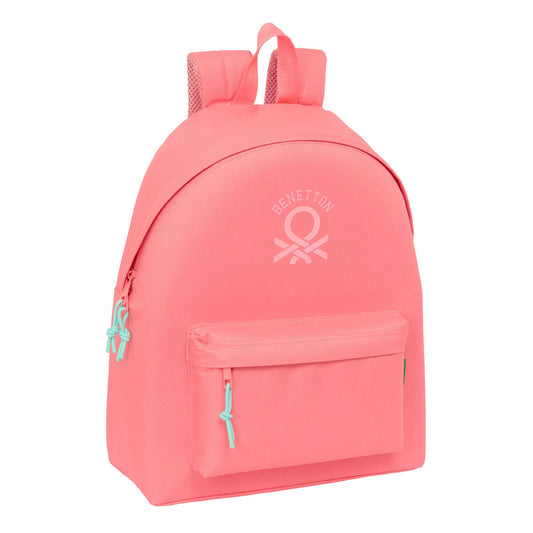 Cartable Benetton Coral Corail 33 x 42 x 15 cm