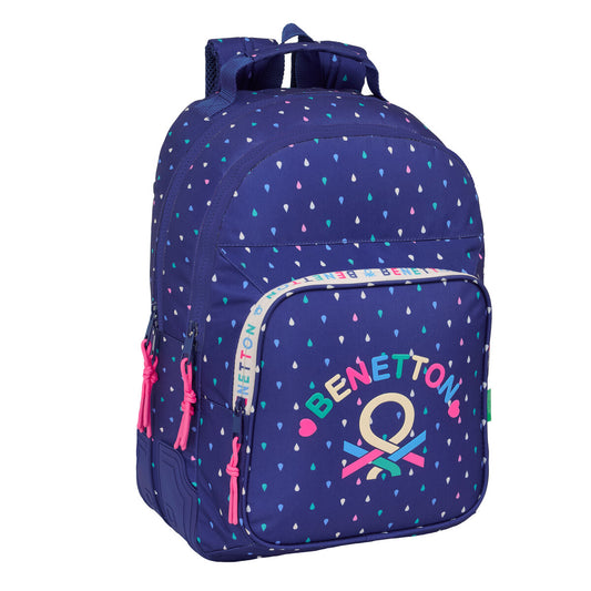 Cartable Benetton Drop Multicouleur 32 x 42 x 15 cm
