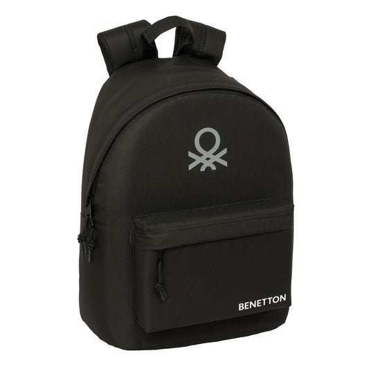 Cartable Benetton benetton basics Noir 31 x 41 x 16 cm