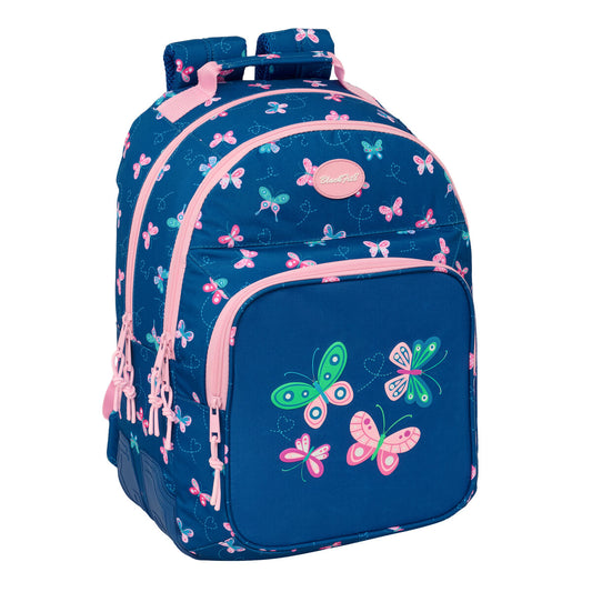 Cartable BlackFit8 Mariposas Multicouleur 32 x 42 x 15 cm
