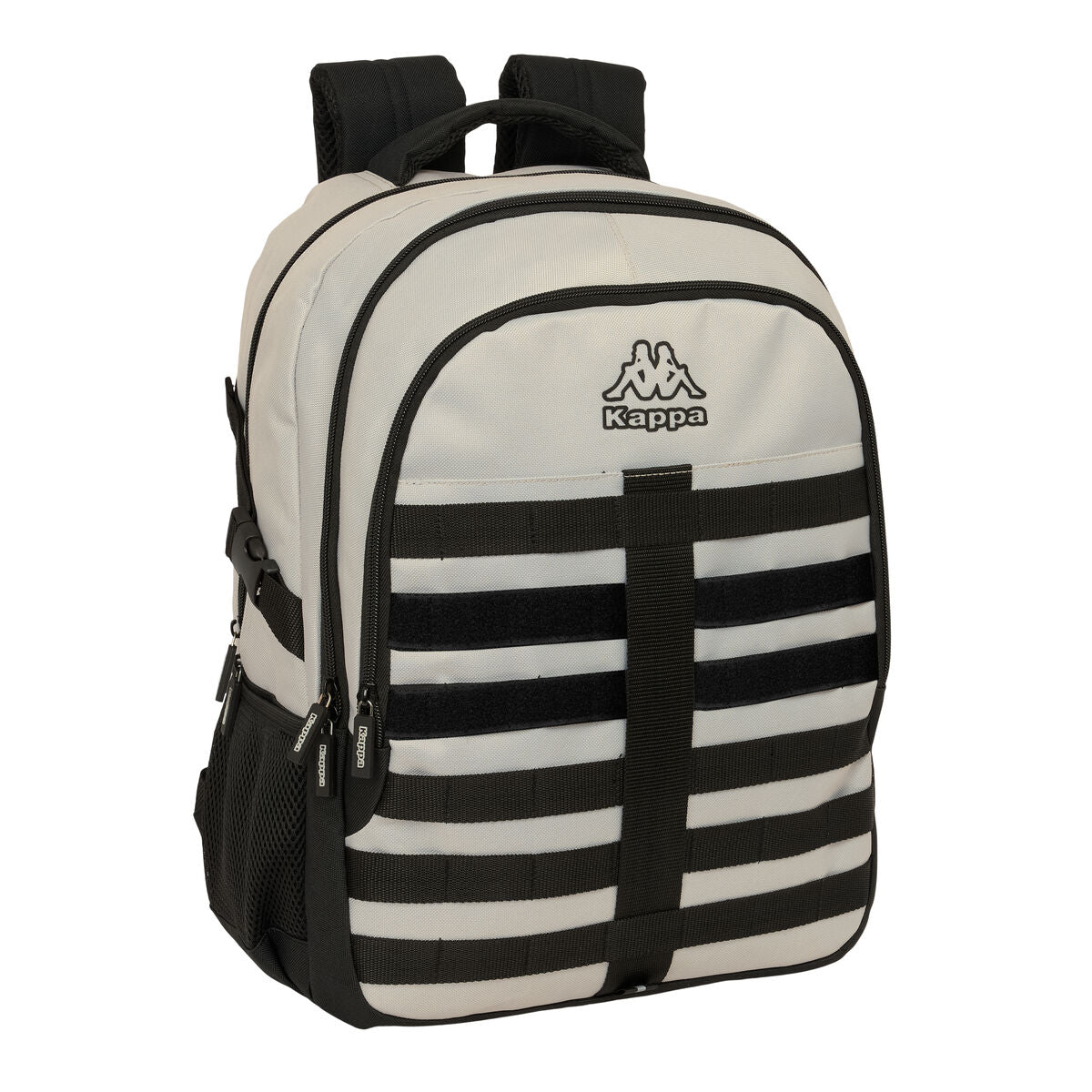 Cartable Kappa Grey Noir Gris