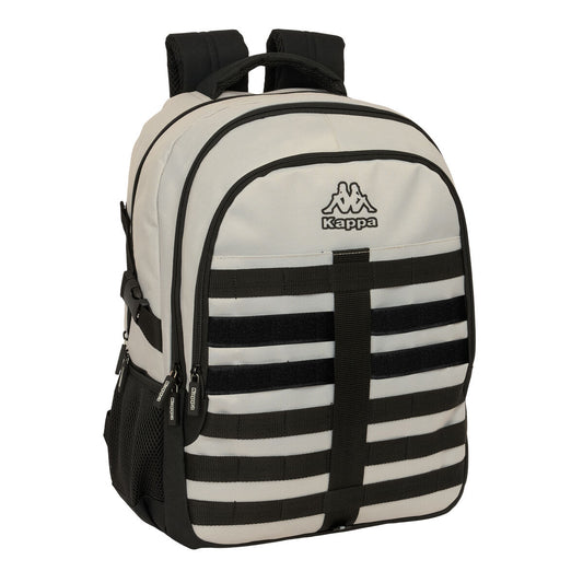 Cartable Kappa Grey Noir Gris