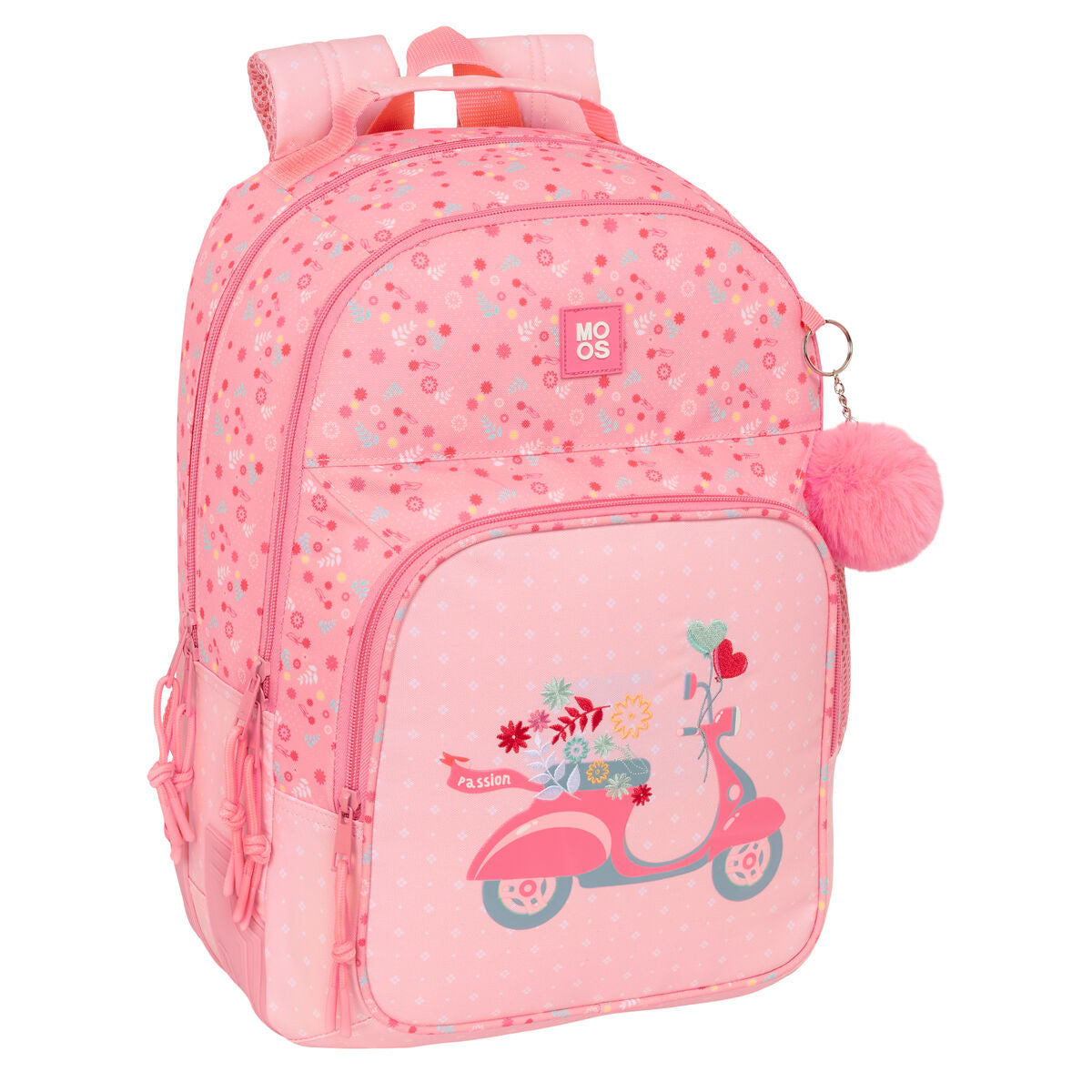 Cartable Moos Passion Multicouleur 32 x 42 x 15 cm