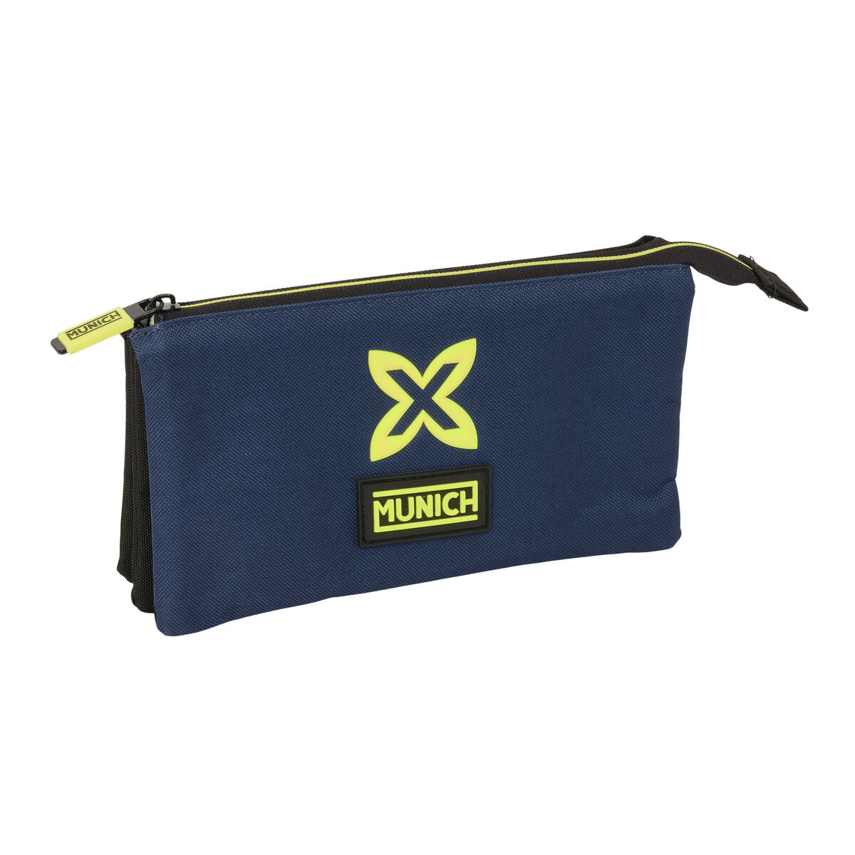 Cartable Munich Track Bleu Noir 22 x 12 x 3 cm