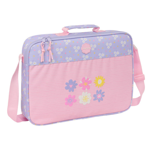 Cartable Safta Bouquet Rose Lila 38 x 28 x 6 cm