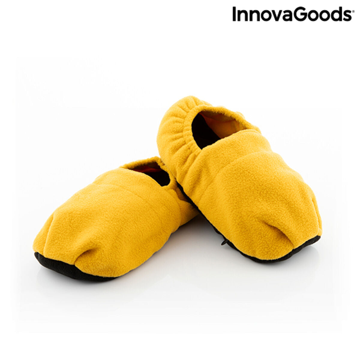 Chaussons Chauffants Micro-ondes InnovaGoods Moutarde