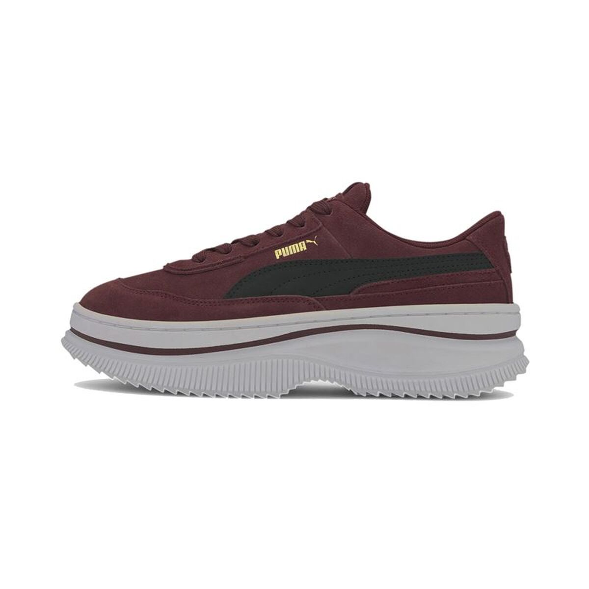 Chaussures casual femme Puma deva Suede Rouge foncé
