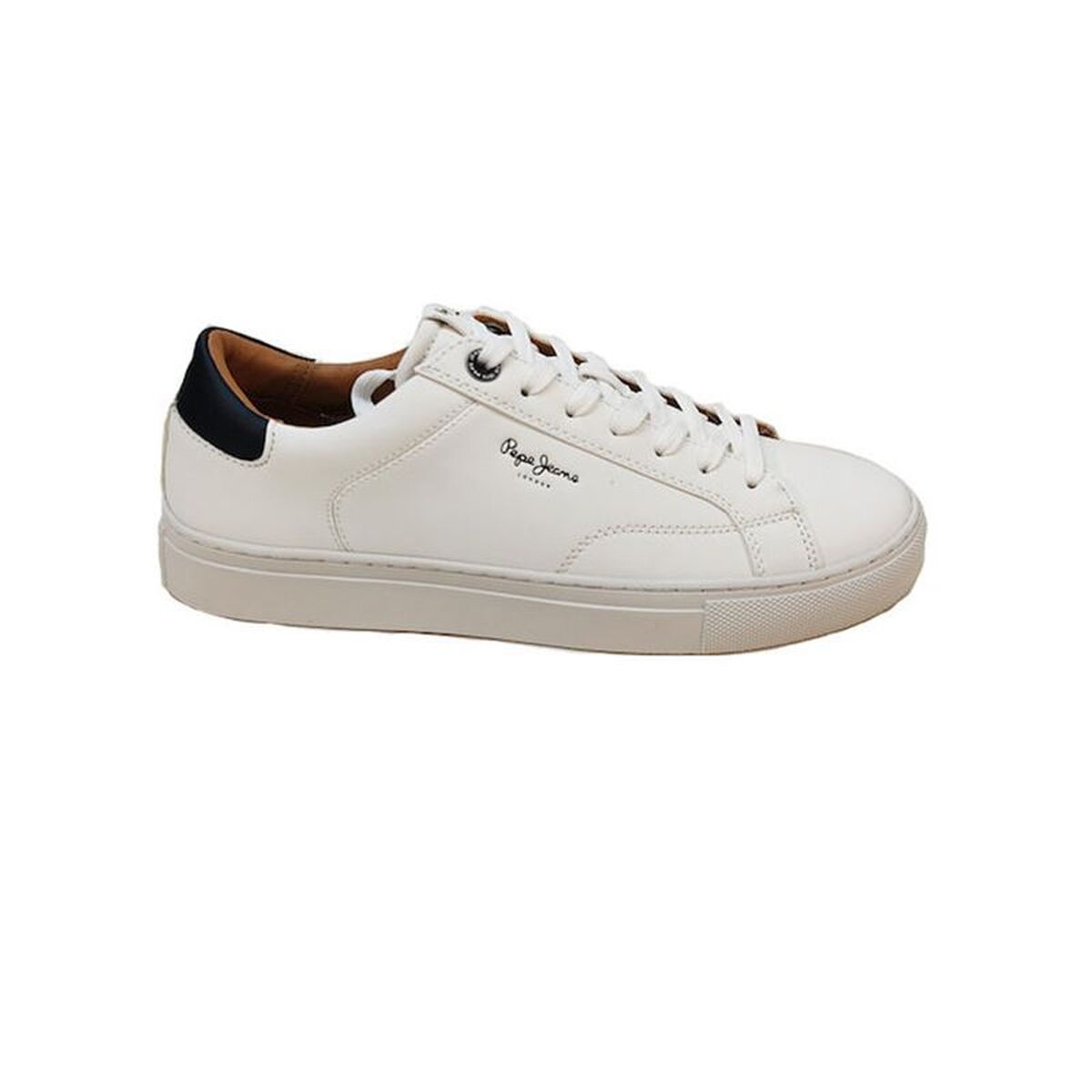 Chaussures casual homme Pepe Jeans Joe Basic Blanc