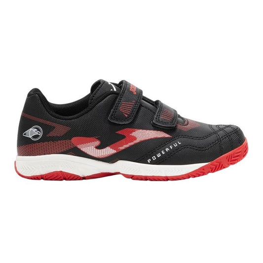 Chaussures de Futsal pour Enfants Joma Sport Powerful 2501 Noir