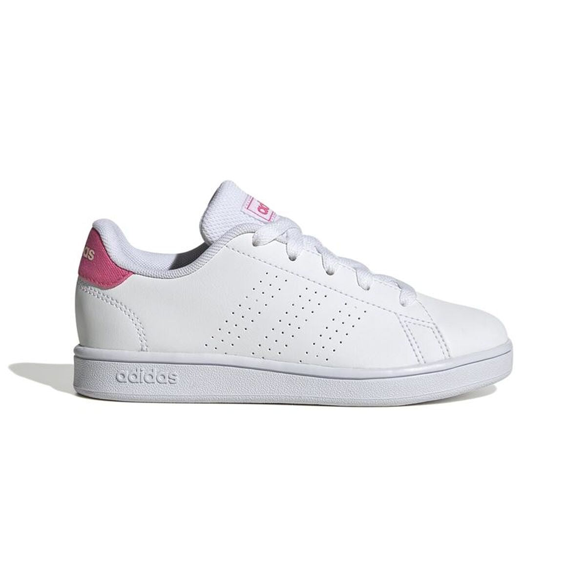 Chaussures de Sport pour Enfants Adidas Advantage Blanc