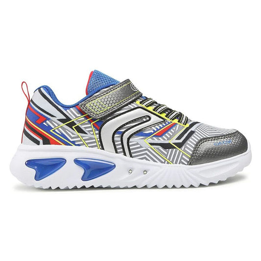 Chaussures de Sport pour Enfants Geox Assister Gris clair