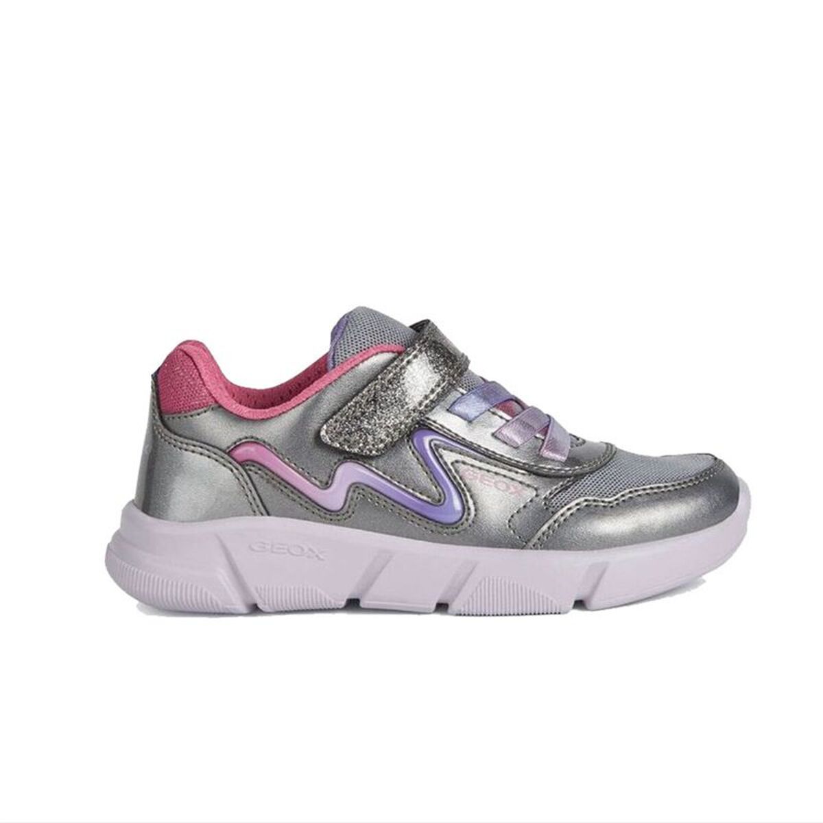 Chaussures de Sport pour Enfants Geox J Aril Gris