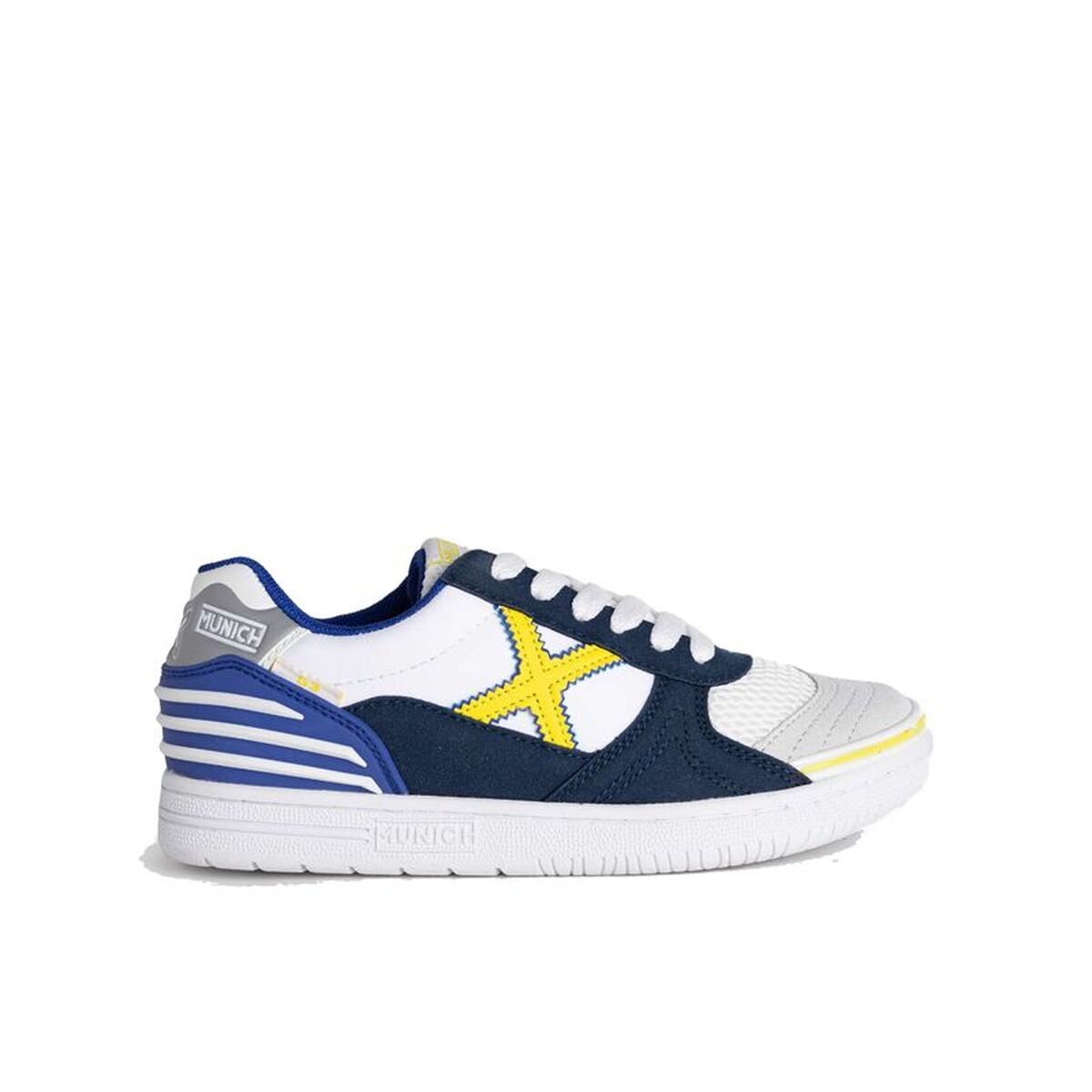 Chaussures de Sport pour Enfants Munich G-3 Patch 347 Blanc