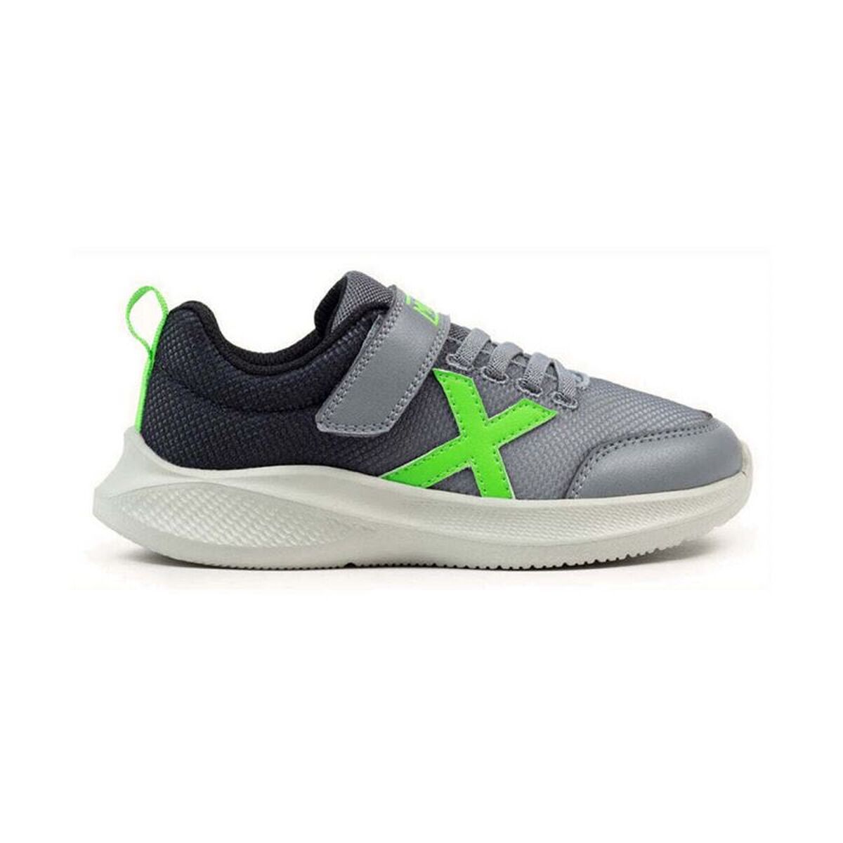 Chaussures de Sport pour Enfants Munich Mini Leta 04 Gris foncé