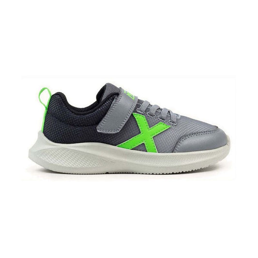 Chaussures de Sport pour Enfants Munich Mini Leta 04 Gris foncé