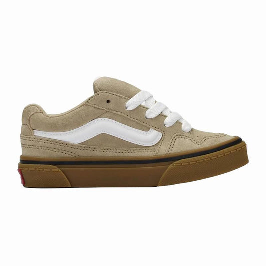 Chaussures de Sport pour Enfants Vans Caldrone Basi Marron Clair