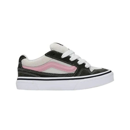 Chaussures de Sport pour Enfants Vans Caldrone Popm Noir Rose