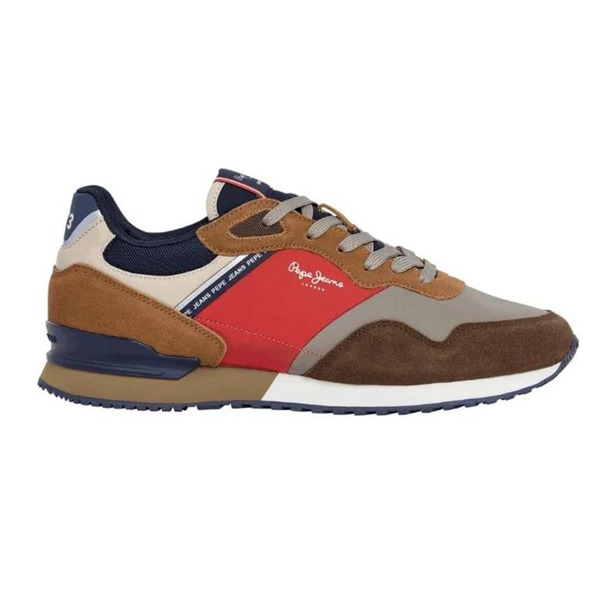 Chaussures de Sport pour Homme Pepe Jeans London Mood Marron Clair