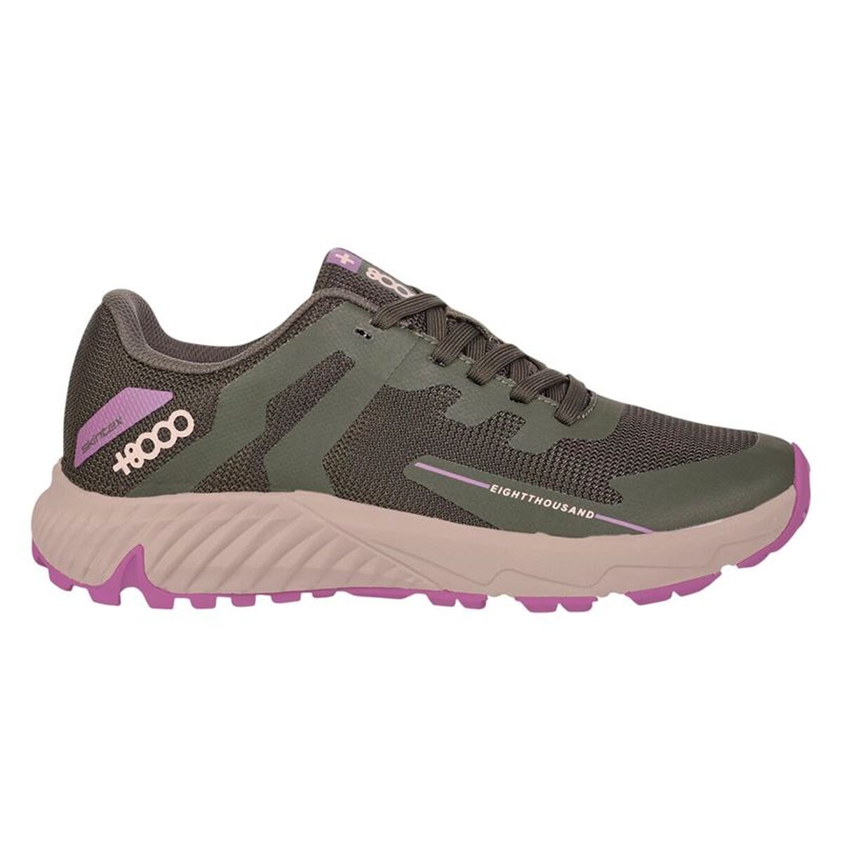 Chaussures de marche pour femme +8000 Telmen W Kaki