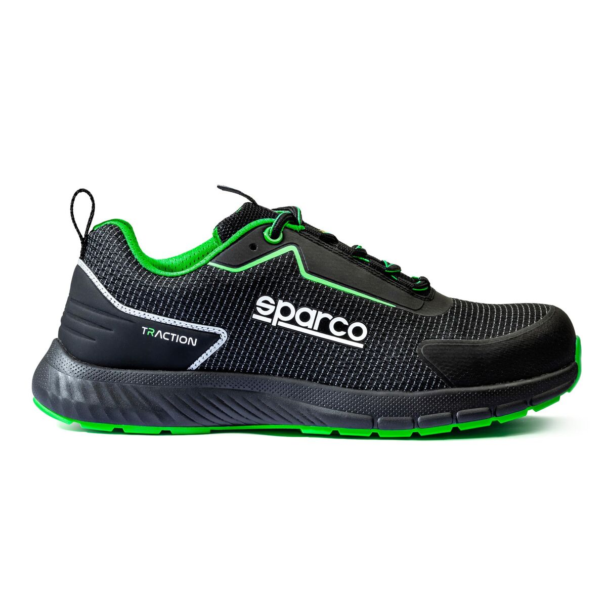 Chaussures de sécurité Sparco TRACTION SANYO 42 Noir Vert