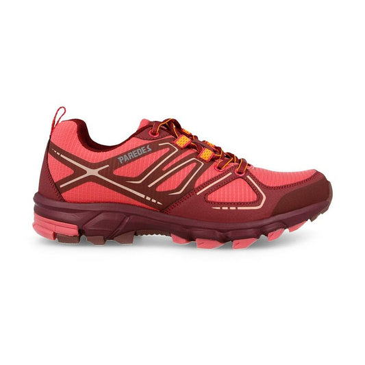 Chaussures de trail pour femmes Paredes Cobisa Rouge Bordeaux