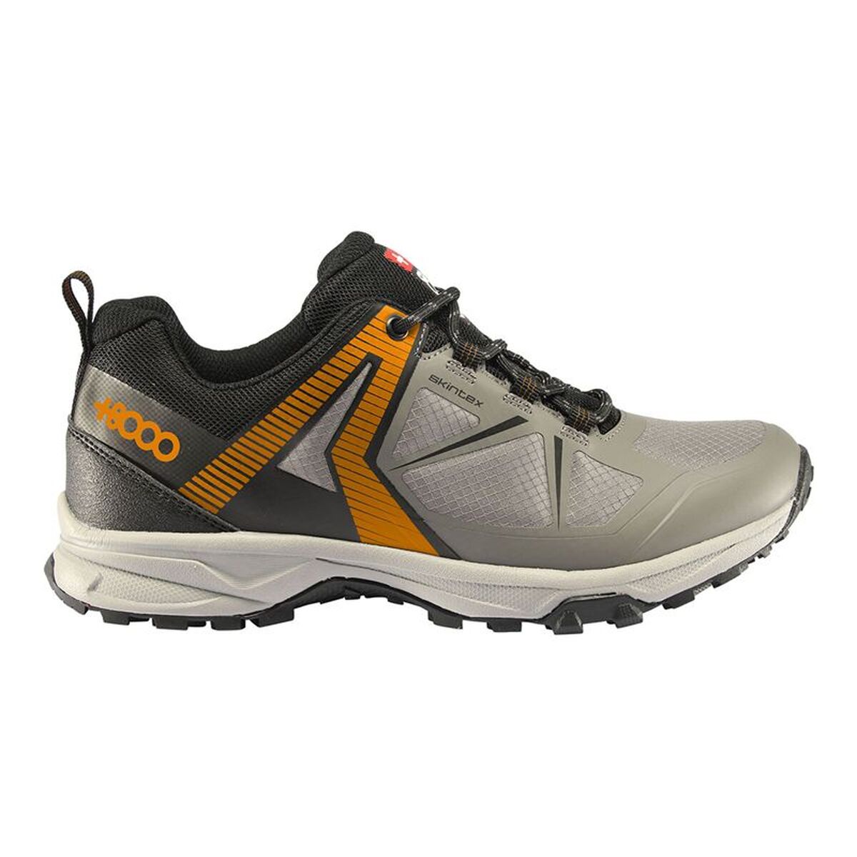 Chaussures de trail pour homme (course en montagne) +8000 Tibut Gris foncé