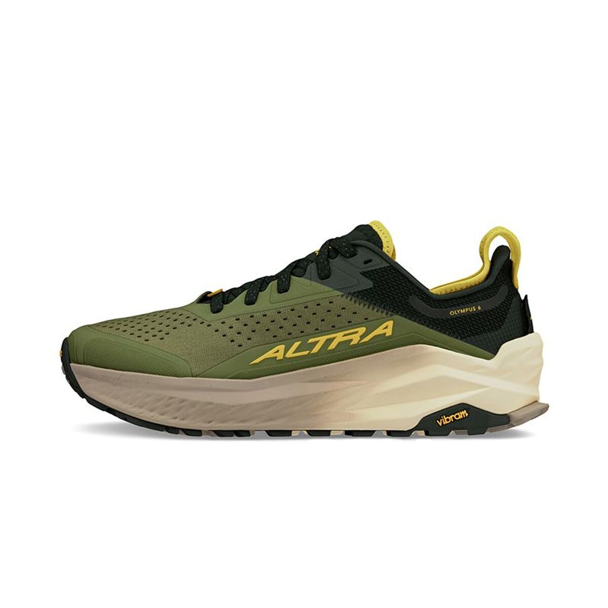 Chaussures de trail pour homme (course en montagne) Altra Olympus 6 Olive