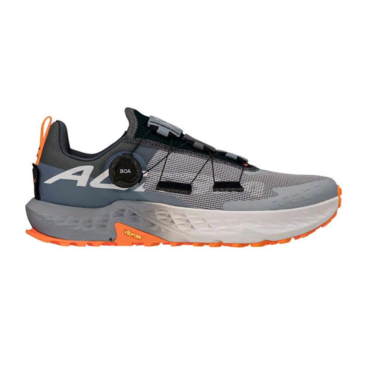 Chaussures de trail pour homme (course en montagne) Altra Timp 5 Boa Gris clair