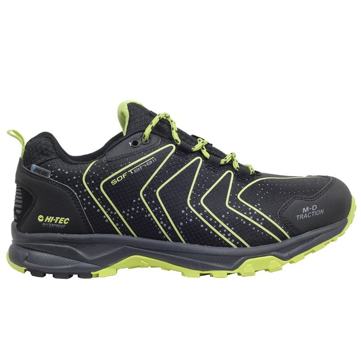 Chaussures de trail pour homme (course en montagne) Hi-Tec Roncal Low Noir