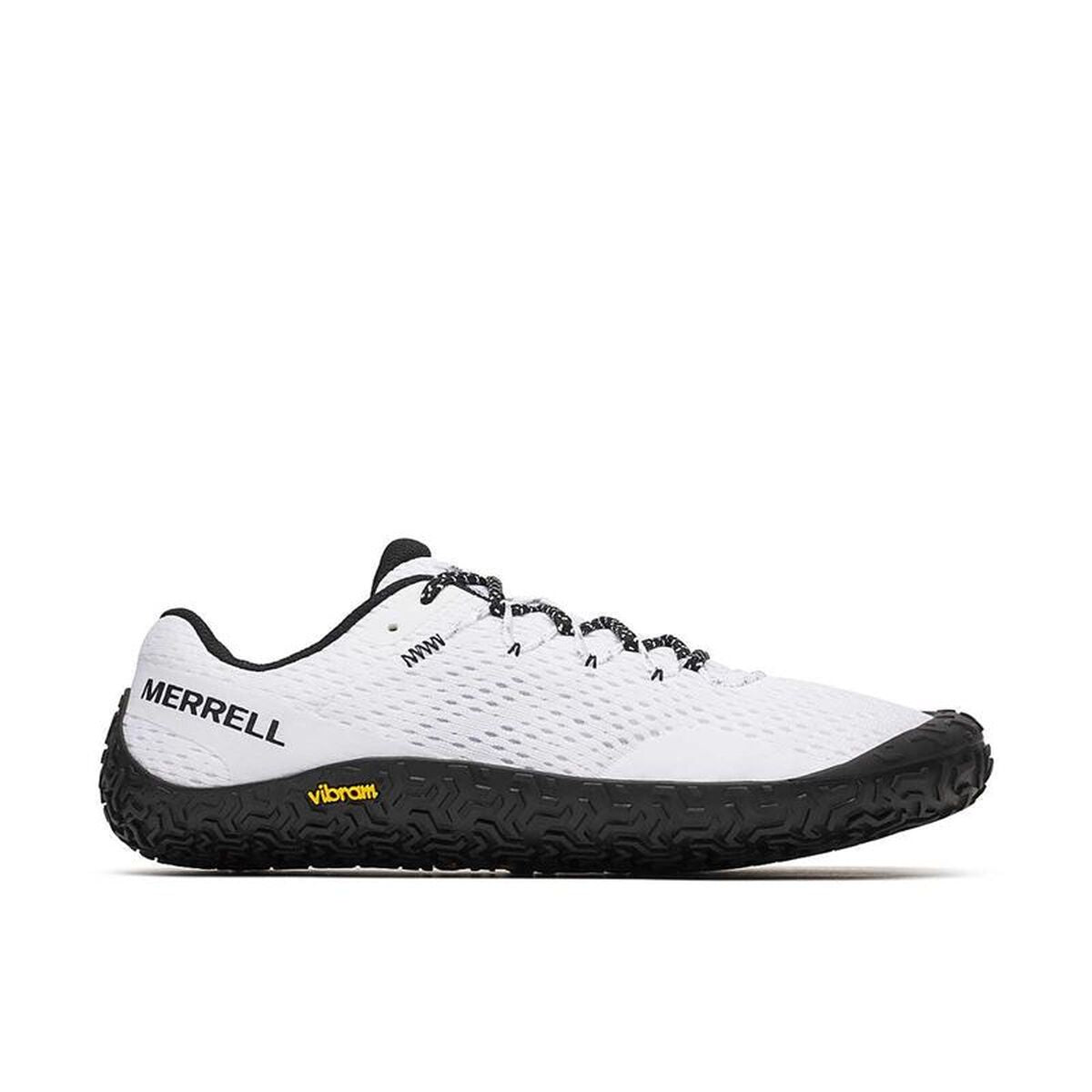 Chaussures de trail pour homme (course en montagne) Merrell Vapor Glove 6 Blanc