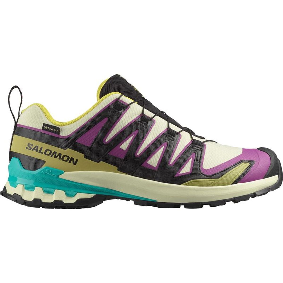 Chaussures de trail pour homme (course en montagne) Salomon Xa Pro 3D V9 Gtx Marron Clair