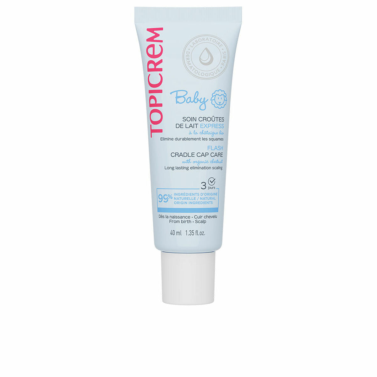 Children's Shampoo Topicrem DS+ BABY Costra Láctea 30 ml