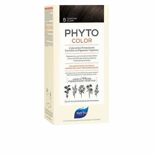 Coloration Permanente Phyto Paris Phytocolor 5-castaño claro Nº 5-Castano Claro