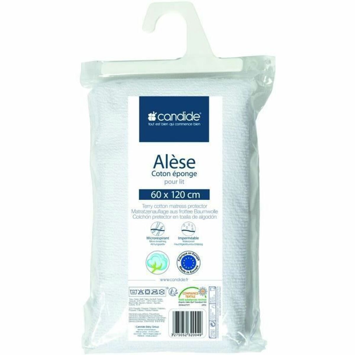 Cot protector Candide White