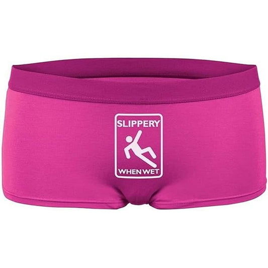 Culottes Funny Hipsters Ladies Rose Taille unique