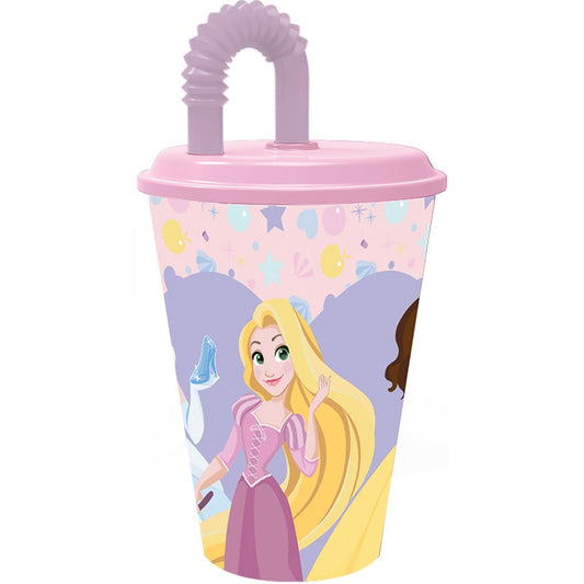 Cup with Straw Disney Princess CZ11362 430 ml
