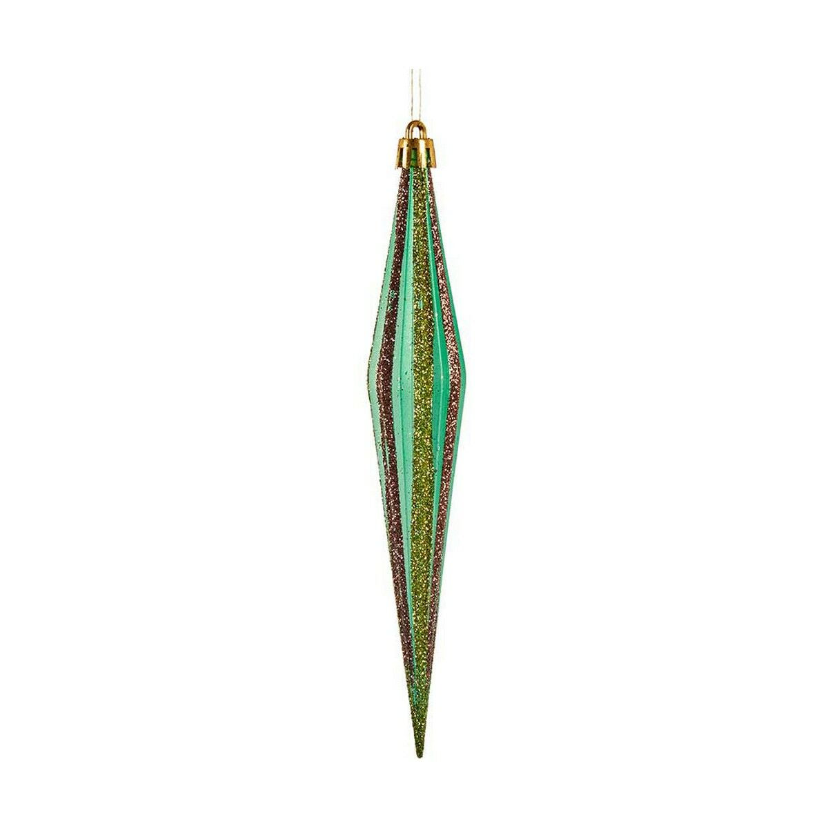 Décorations de Noël Krist+ Rouge Vert Doré 3 x 8,5 x 19 cm Allongé