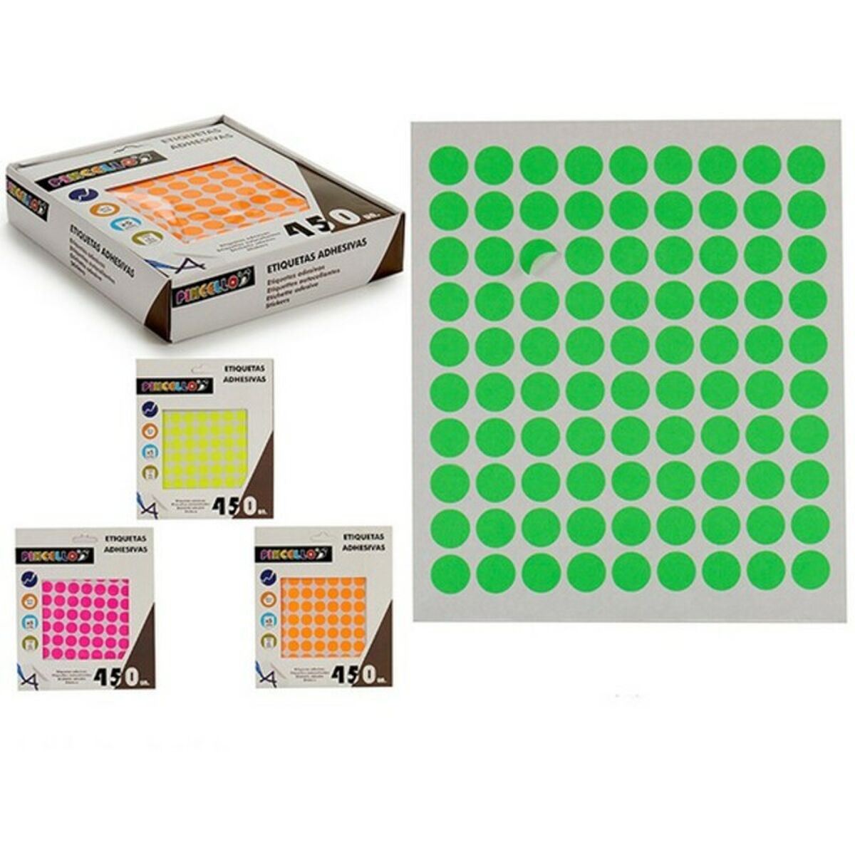 Etisuettes Pincello BIG-S3600584 450 Etisuettes (5 Pièces)