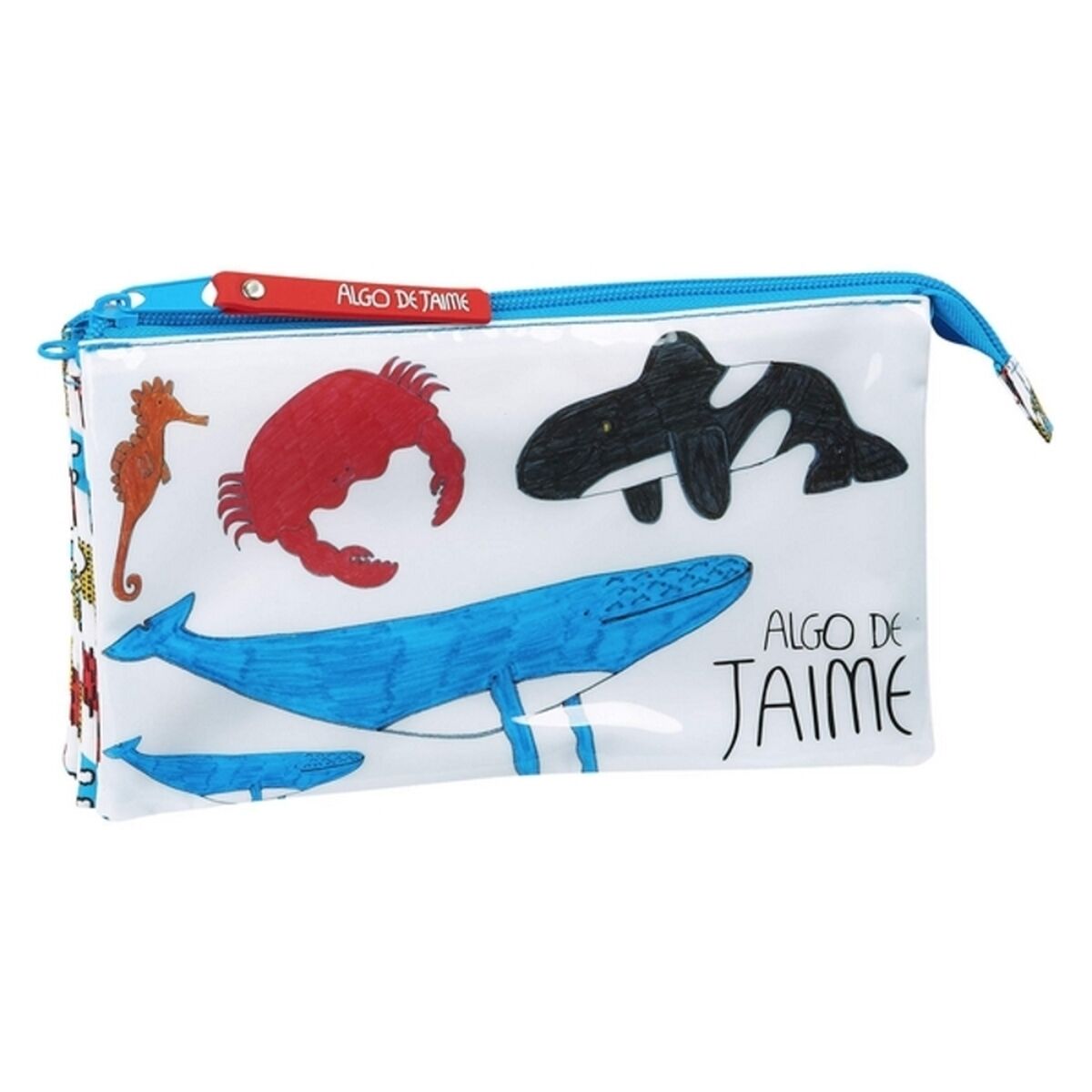Fourre-tout Algo de Jaime Ocean Multicouleur (22 x 12 x 3 cm)