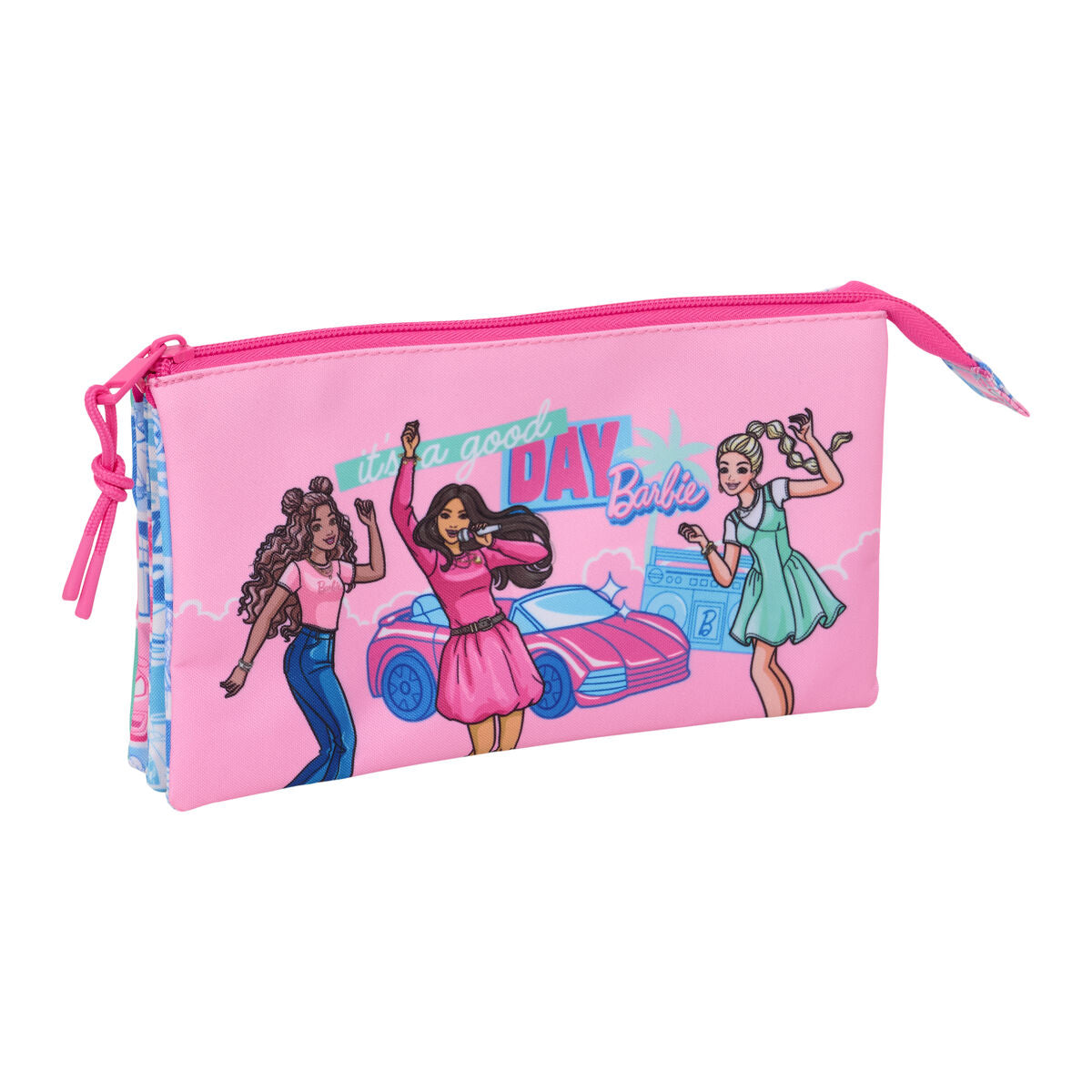 Fourre-tout Barbie Multicouleur 22 x 12 x 3 cm