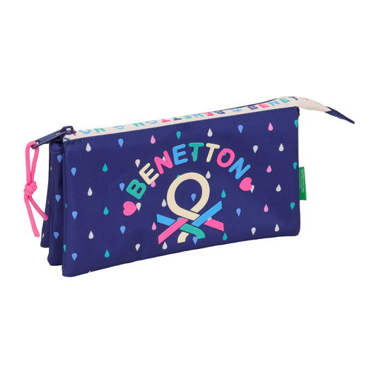 Fourre-tout Benetton Drop Multicouleur 22 x 12 x 3 cm