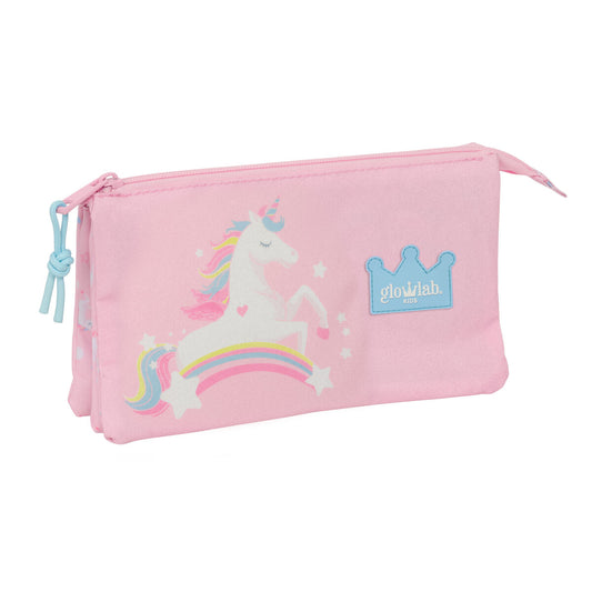Fourre-tout Glow Lab Rose 22 x 12 x 3 cm