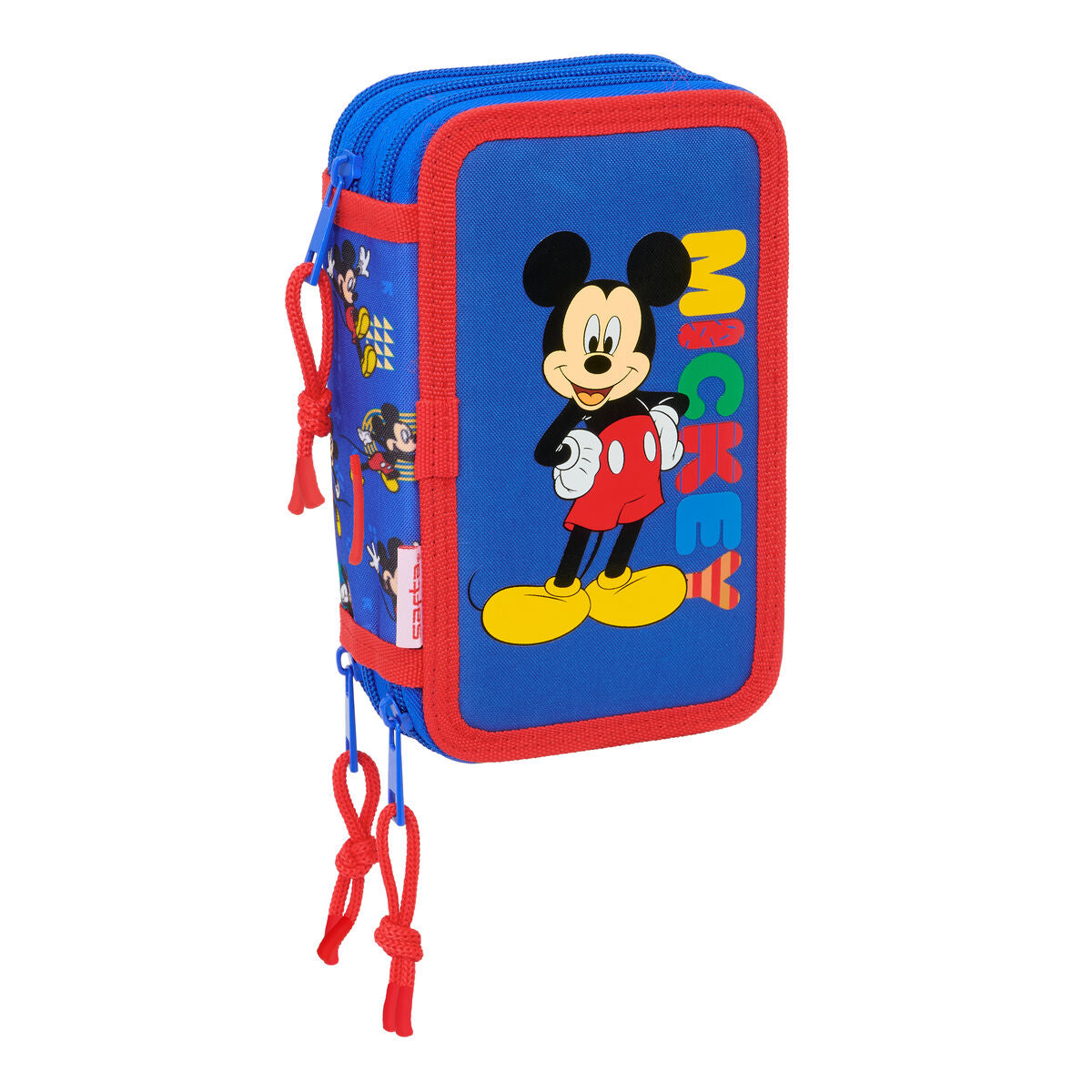 Fourre-tout Mickey Mouse Clubhouse Today Bleu 12,5 x 19,5 x 5,5 cm 37 Pièces