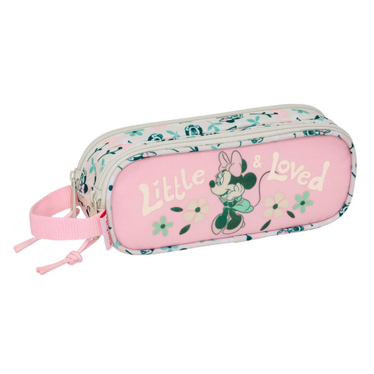 Fourre-tout Minnie Mouse Minty Rose 21 x 8 x 6 cm