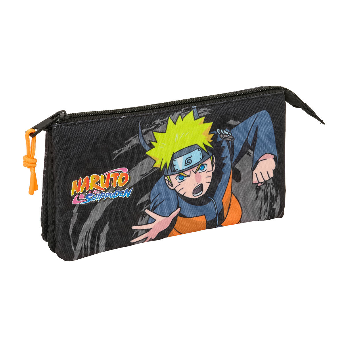 Fourre-tout Naruto Noir 22 x 12 x 3 cm