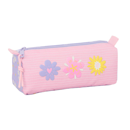 Fourre-tout Safta Bouquet Rose Lila 21 x 8 x 7 cm
