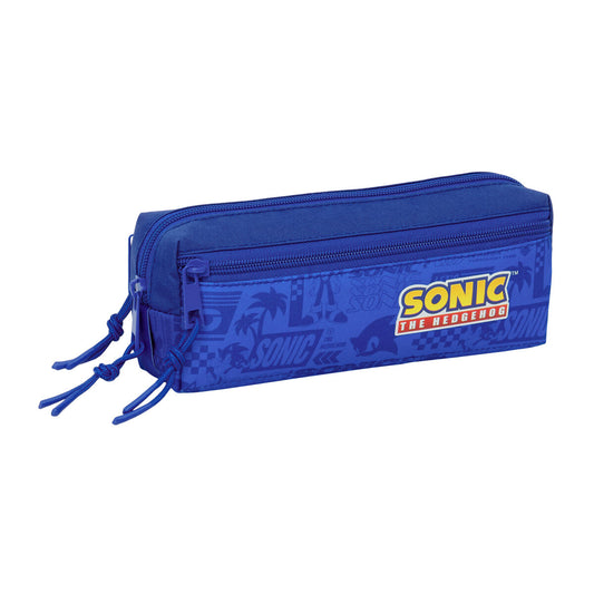 Fourre-tout Sonic Bleu 22 x 8,5 x 6 cm