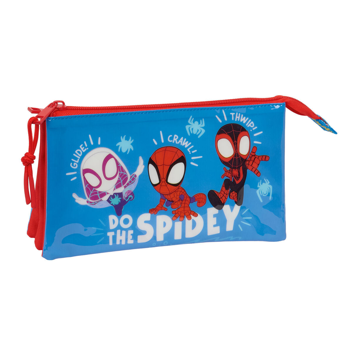 Fourre-tout Spider-Man Bleu Rouge 22 x 12 x 3 cm