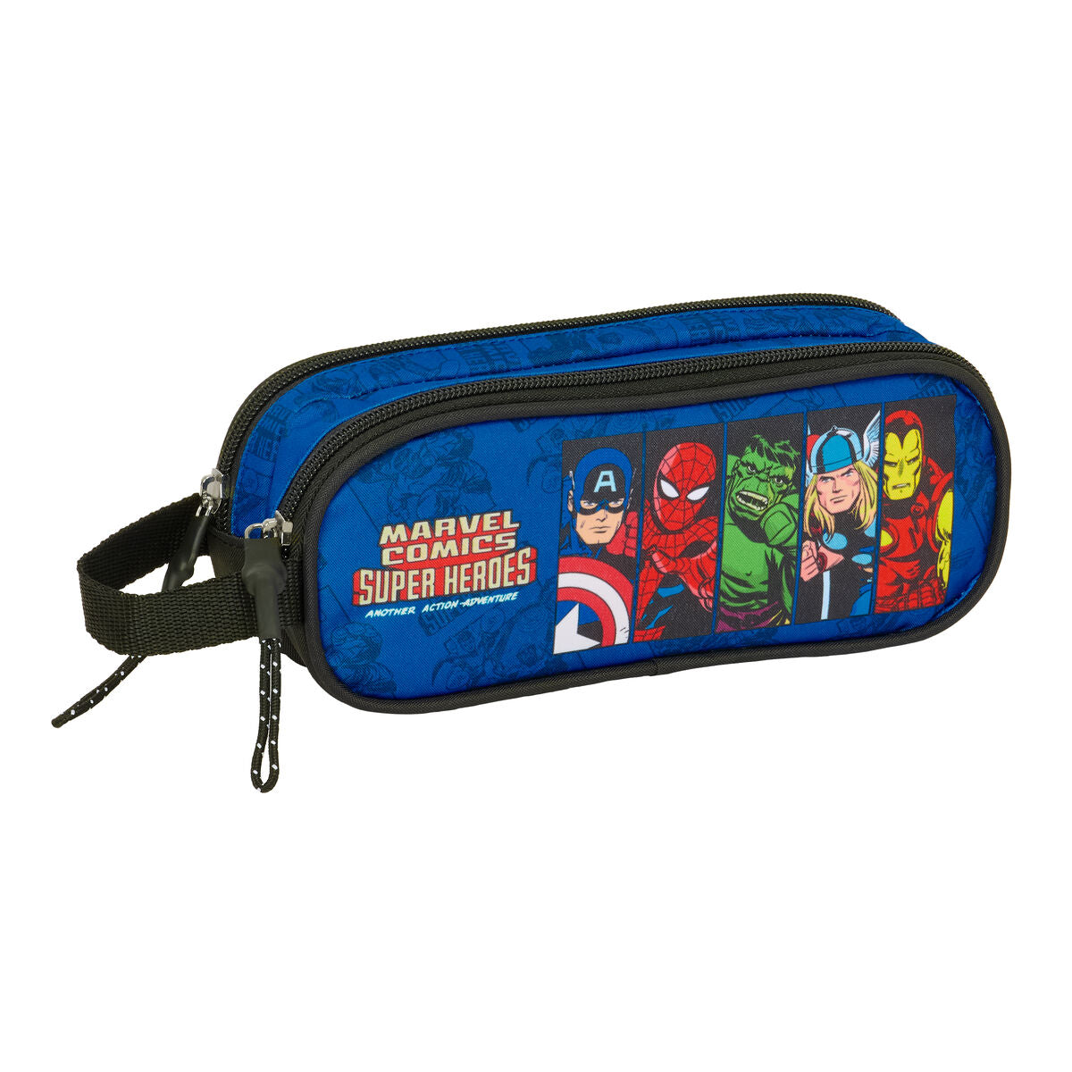 Fourre-tout The Avengers Bleu Noir 21 x 8 x 6 cm