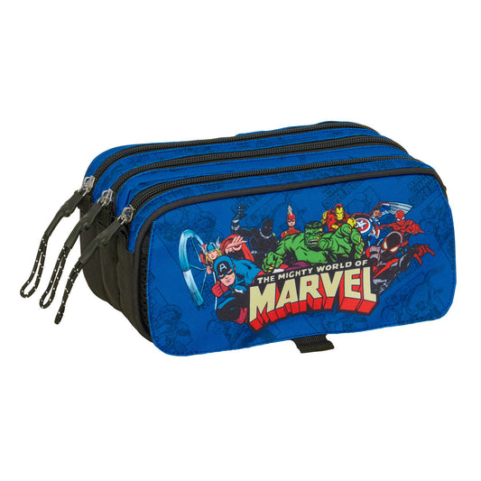 Fourre-tout The Avengers Bleu Noir 21,5 x 10 x 8 cm